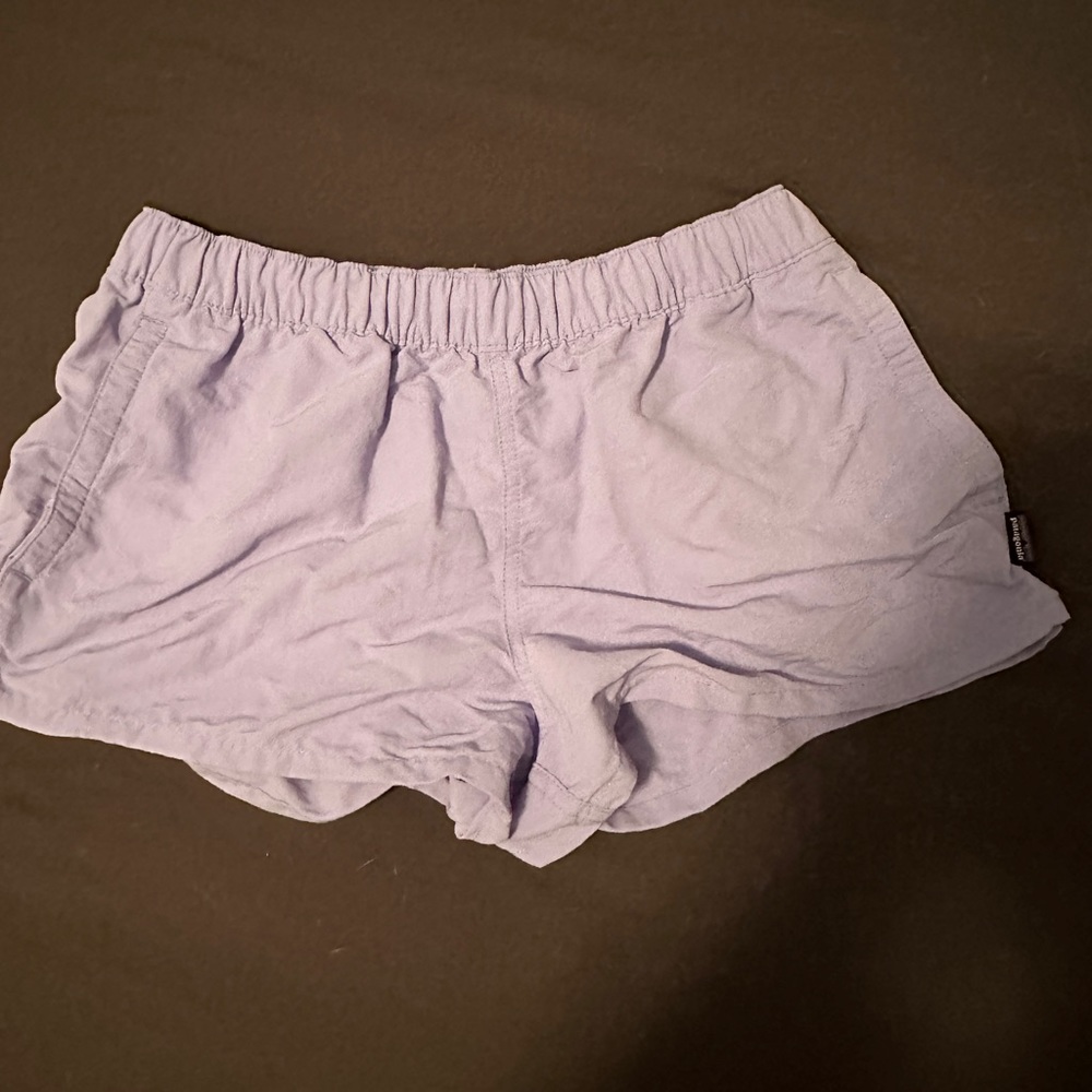 SIZE SMALL PURPLE PATAGONIA SHORTS NEVER WORN